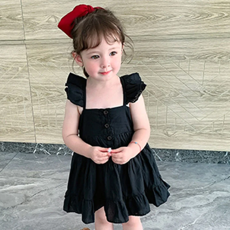 Новинка 2021 года Летняя детская одежда Платье для девочек Белые кружевные платья