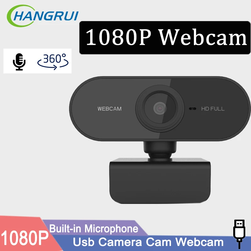 Веб камера со встроенным микрофоном Full HD 1080P USB|Веб-камеры| |
