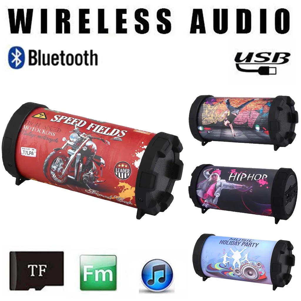 HIPERDEAL Bluetooth динамик светодиодный портативный мини беспроводной музыкальный