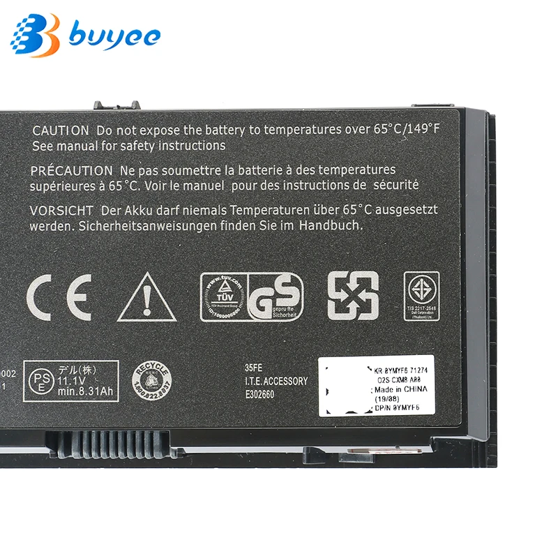 Оригинальный аккумулятор FV993 OTN1K5 для DELL M6600 M6700 M6800 M4800 M4600 M4700 11 1 В 97 Вт/ч R7PND FJJ4W