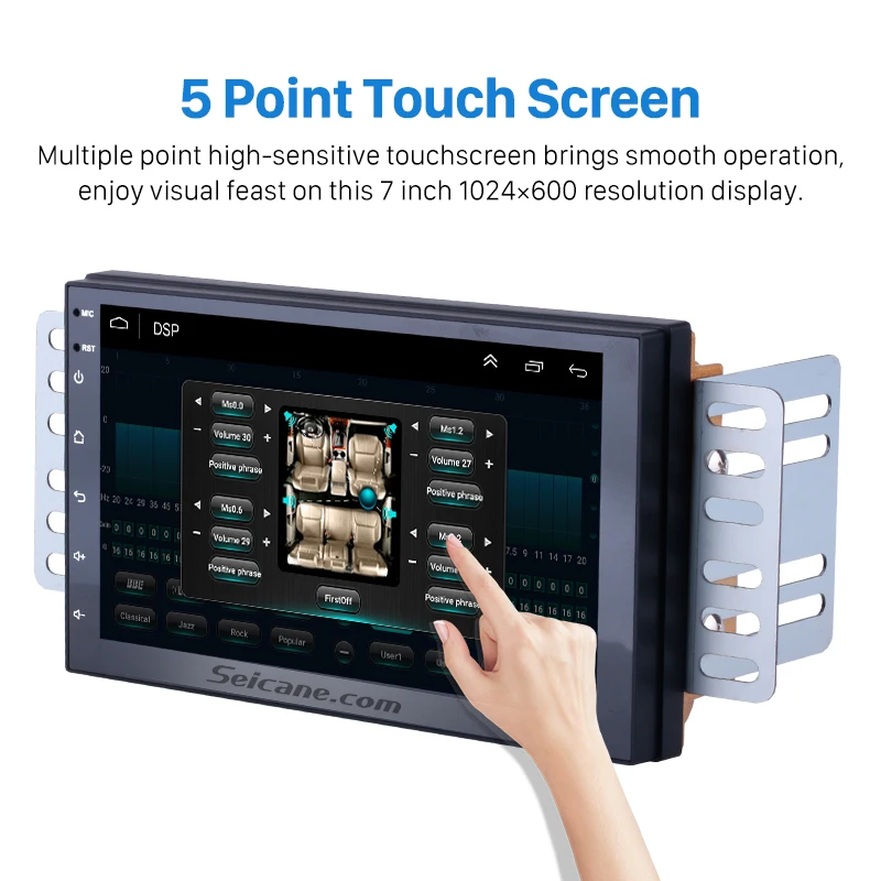 Seicane Android 9.0 7” 2GB 8-CORE DSP Universal Car Radio GPS Multimedia Unit Player For TOYOTA Nissan Kia RAV4 Honda VW Hyundai |