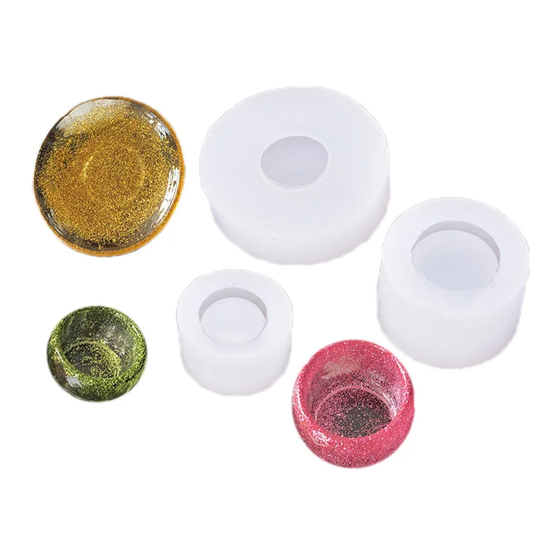 1pca чаша пластина Силиконовая Форма Смола форма для изготовления ювелирных