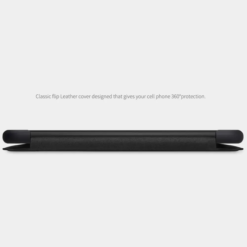 Чехол Nillkin для телефона Xiaomi Redmi Note 8T винтажный откидной Qin из искусственной кожи