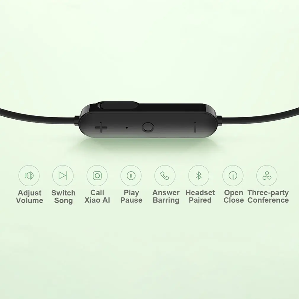 Xiaomi спортивные Bluetooth наушники Молодежная версия новейшая гарнитура с микрофоном Спортивные Беспроводные наушники Bluetooth 4,1 водонепроницаемые