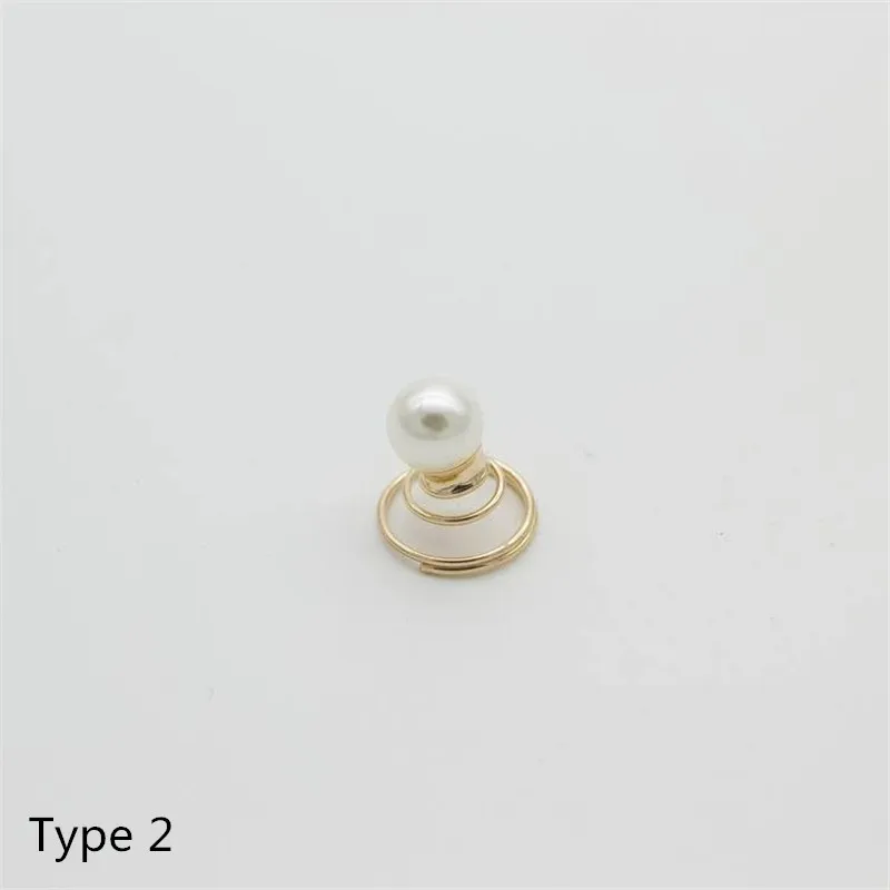 5 шт шпильки катушки волос спиральные Свадебные Кристалл заколки для с жемчугом