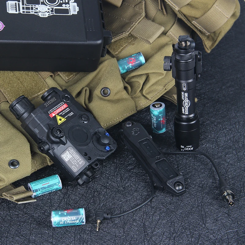 Element Airsoft тактический фонарь вспышка светильник PEQ 15 верный M600 PEQ15 L3 NGAL зеленый