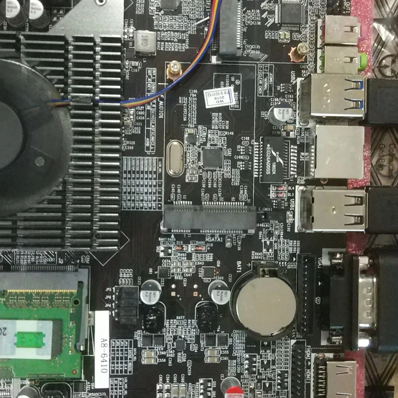 Ультра-тонкий мини-itx Встроенная Материнская плата в Процессор A8 6410 R5 видео