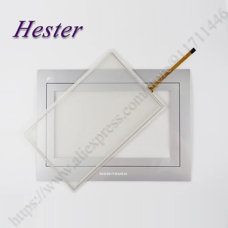

TS1070 TS1070i Touch Screen Glass Panel for HAKKO MONITOUCH TS1070 TS1070i Touch Digitizer with Front Overlay Protective Film