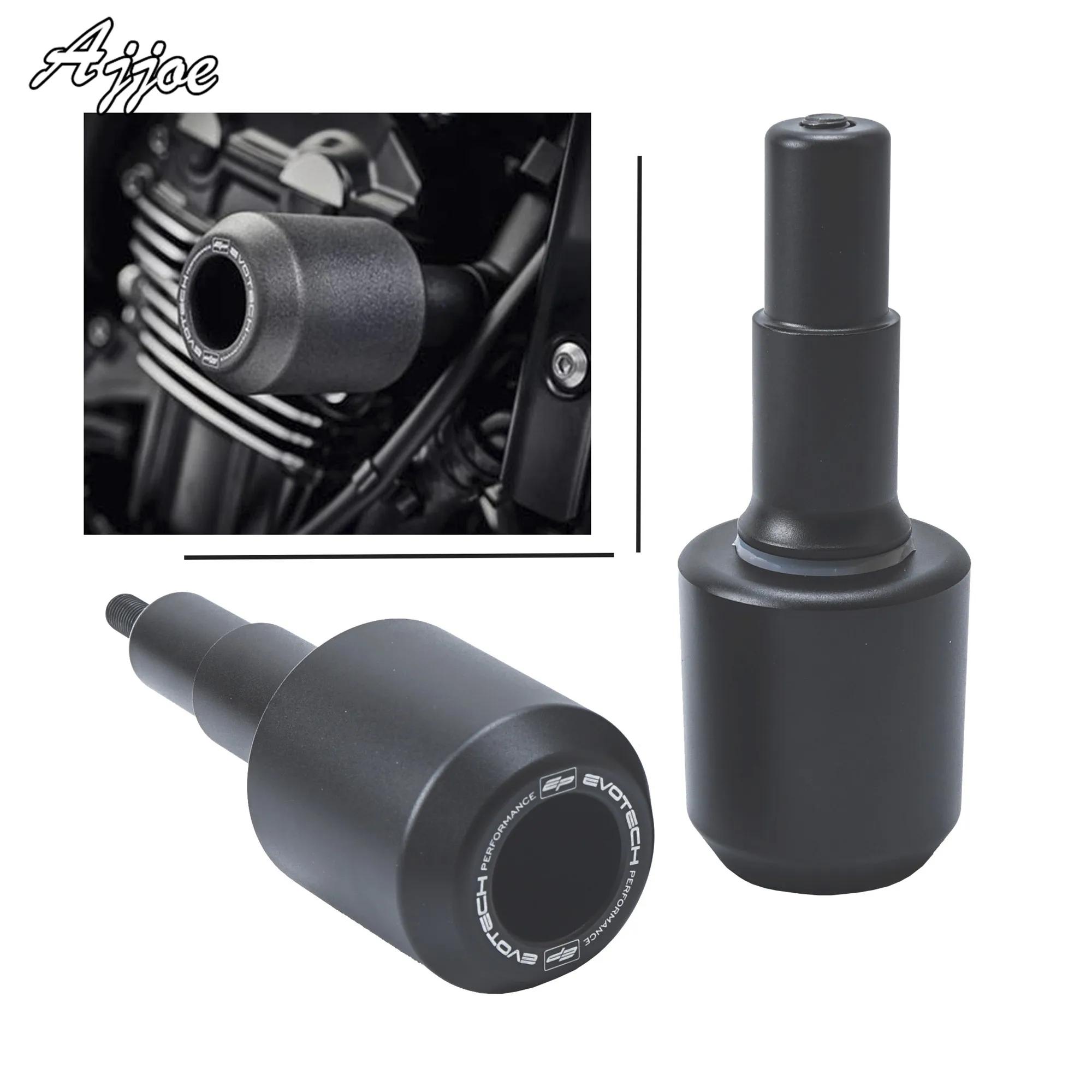 Алюминиевые слайдеры рамы мотоцикла противоударные колпачки для Kawasaki Z900 Z900RS 2017