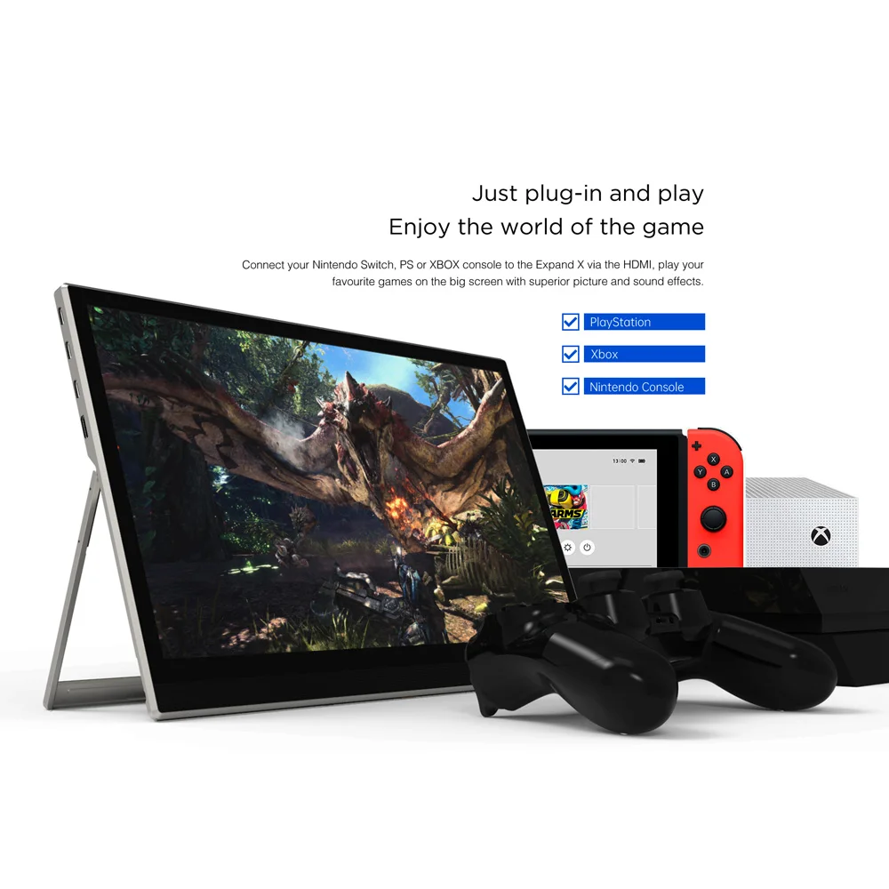 ALLDOCUBE 13 3 дюйма портативный монитор 2560 × 1440 IPS Компьютерный дисплей тип C HDMI для