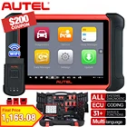 Autel Maxisys MK906BT ECU программирование, OE уровень 30 + профессиональный сканер услуг, двунаправленное управление OBD2, инструмент для диагностики автомобиля