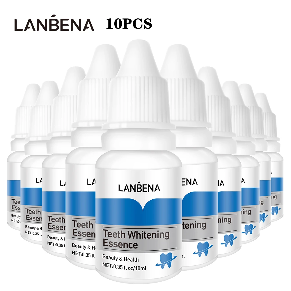 

Отбеливающий порошок LANBENA, 10 шт., отбеливатель для зубов, гигиена полости рта, сыворотка для чистки зубов, инструмент для белого зуба OralCare