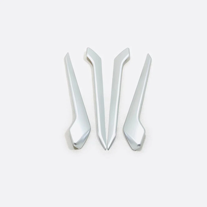 

ABS Chrome/Carbon fibre car Door Interior Decoration strip Cover Trim car styling For Toyota RAV4 2019 2020 auto accessories
