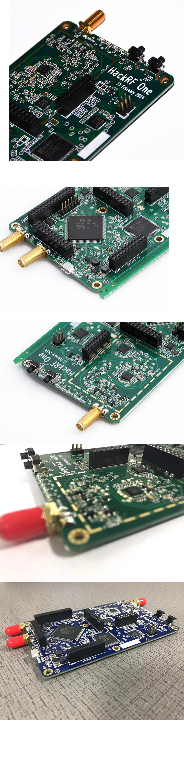 HackRF один 1 МГц 6 ГГц SDR hackrf платформа Взлом с открытым исходным кодом программное радио макетная плата