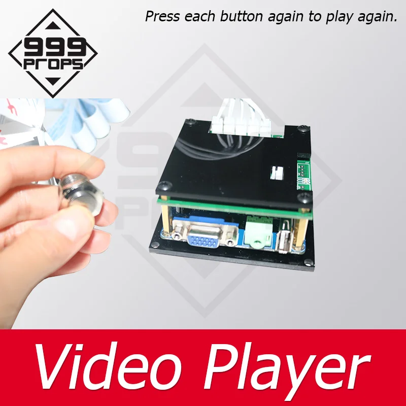 999 реквизит видео плеер реквизит номер побега нажмите каждую кнопку, чтобы получить видео ключ камера комната игра для приключений