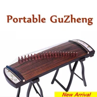 chinese style guzheng solid color portable 100cm traditional professional adults gifts string musical instruments for beginners