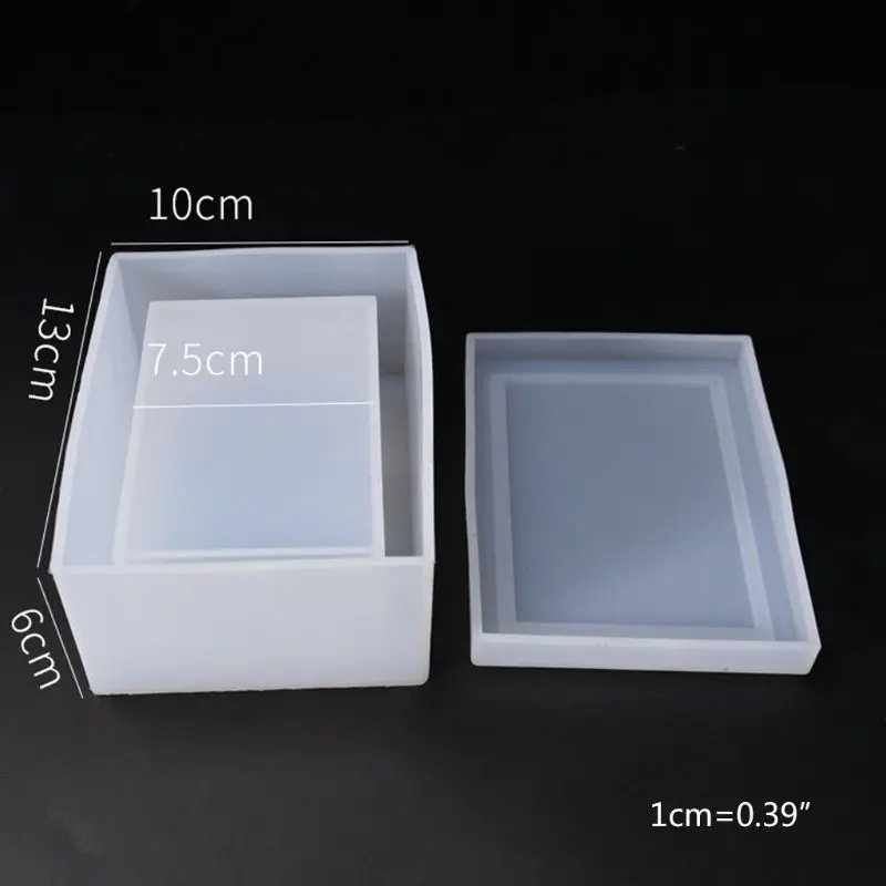 

DIY Tissue Box Crystal Epoxy Mould Daily Necessities Paper Car Tissues Case Silicone Mold