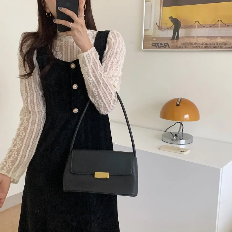 

Alien Kitty 2021 New Women Dress Stand Collar Lace Patchwork French Retro Party Gentle Elegant Long Chic Female Fashion Clothe