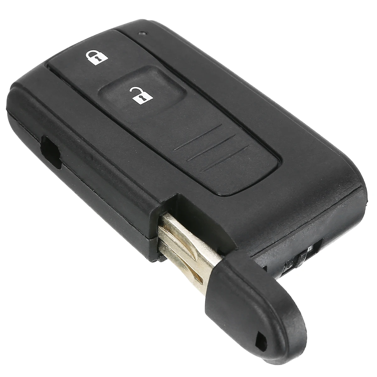 

2 кнопки дистанционного ключа автомобиля чехол для Toyota Corolla Prius Verso с батареей без чипа транспондера