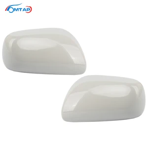 mtap outside rearview side mirror case housing cover for toyota vios p90 2008 2013 for yaris sedan unpainted wing mirror lid free global shipping