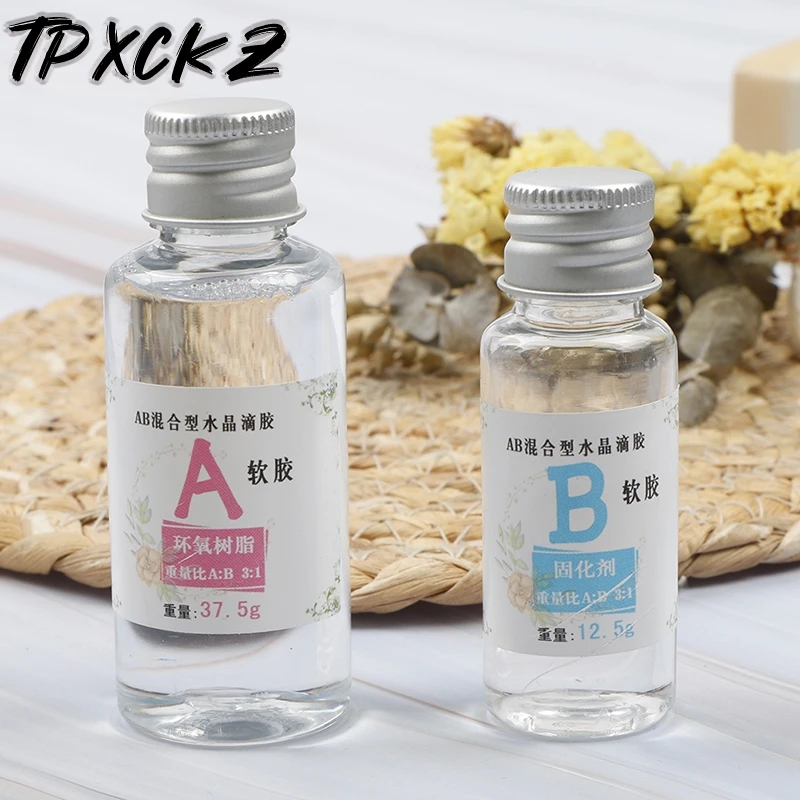 Горячая Распродажа Нетоксичная эпоксидная смола высококлейкий прозрачный AB