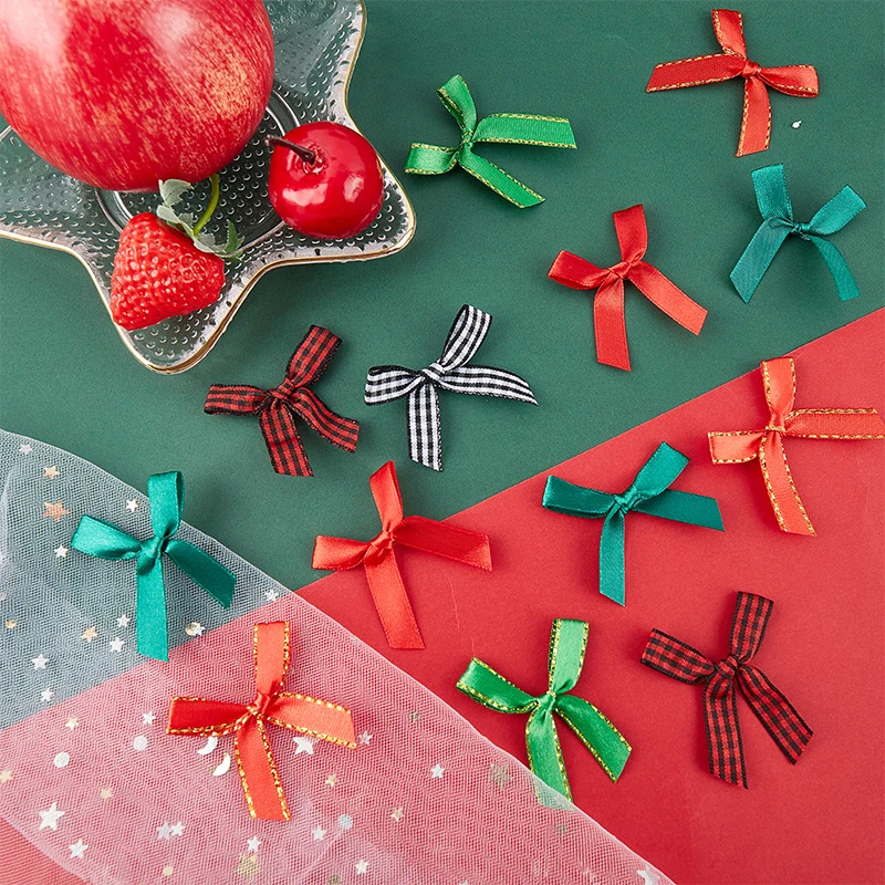 

300 шт., Новогодняя подарочная коробка в клетку