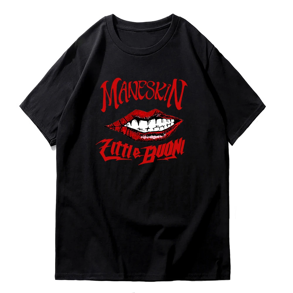 Футболка Maneskin Мужская в стиле Харадзюку модная повседневная майка хип-хоп милые