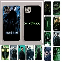 maiyaca movie the matrix phone case for iphone 11 12 13 mini pro xs max 8 7 6 6s plus x 5s se 2020 xr cover