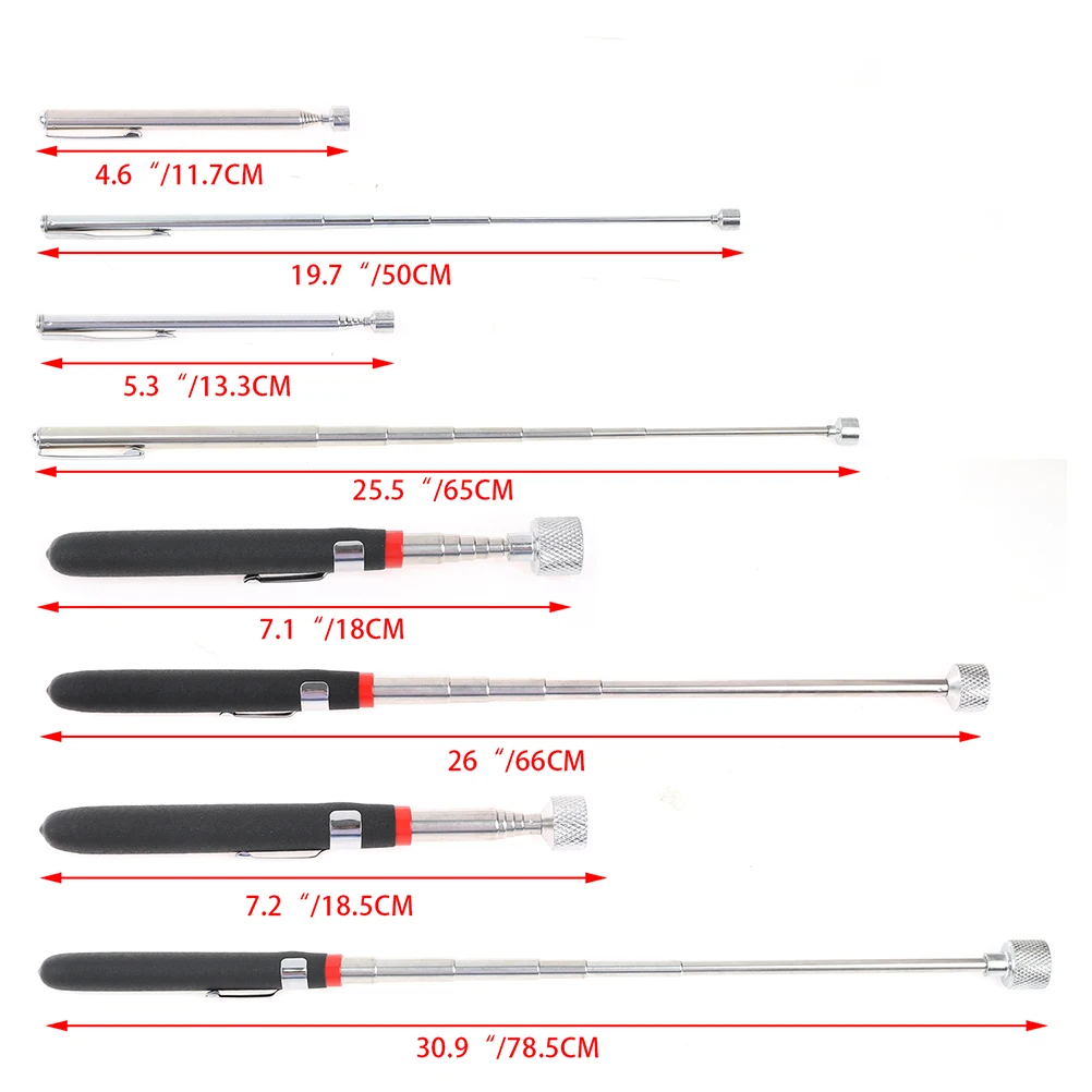 Телескопическая магнитная ручка с раздвижной ручкой |