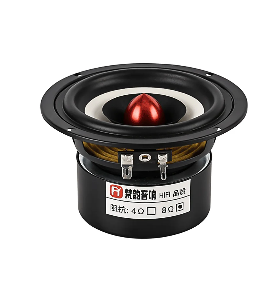AIYIMA 4 дюйма Hifi Fever полный диапазон динамик колонка 8 Ом 25 вт DIY музыка усилитель звука динамик блок громкий динамик домашний кинотеатр