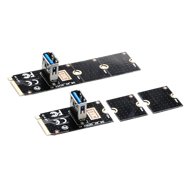 

Переходник M.2 на USB3.0 PCI Express, адаптер, удлинитель графической карты M2 на PCI-E PCIe X16, переходник для майнинга