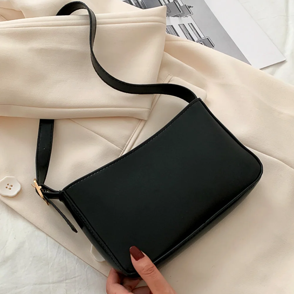 

Bag Retro Shoulder Bags Vintage Handbag for Women PU Leather Female Baguette Bag Mini Bolsa Bolsa Feminina