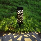 Креативный индукционный светильник для газона, сада, полый наружный водонепроницаемый светильник льник для украшения сада