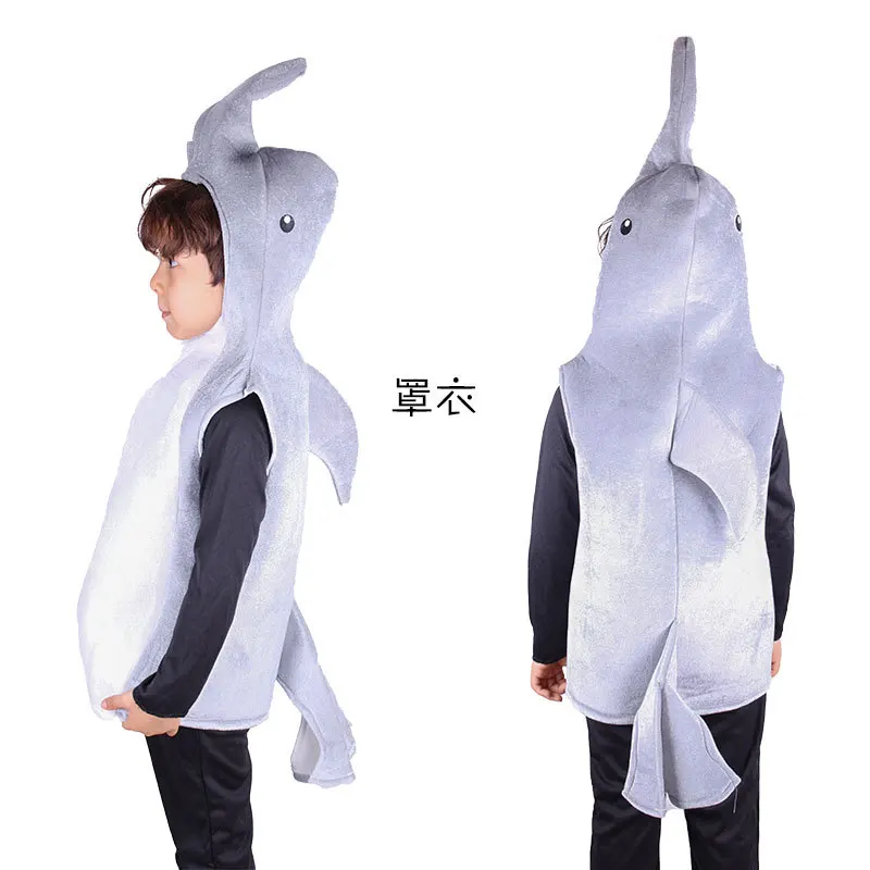Морской Дельфин Косплей Костюм Хэллоуин карнавальвечерние НКА брикет для детей