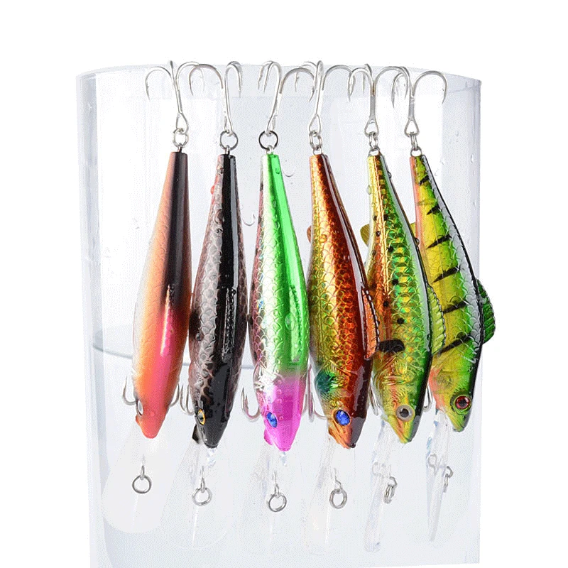 

1PCS Fishing Lure 126mm14.76g Artificial Fish Hard Bait Minnow Wobbler Jigging Crankbait Carp Striped Bass Fishing tackle SwimB