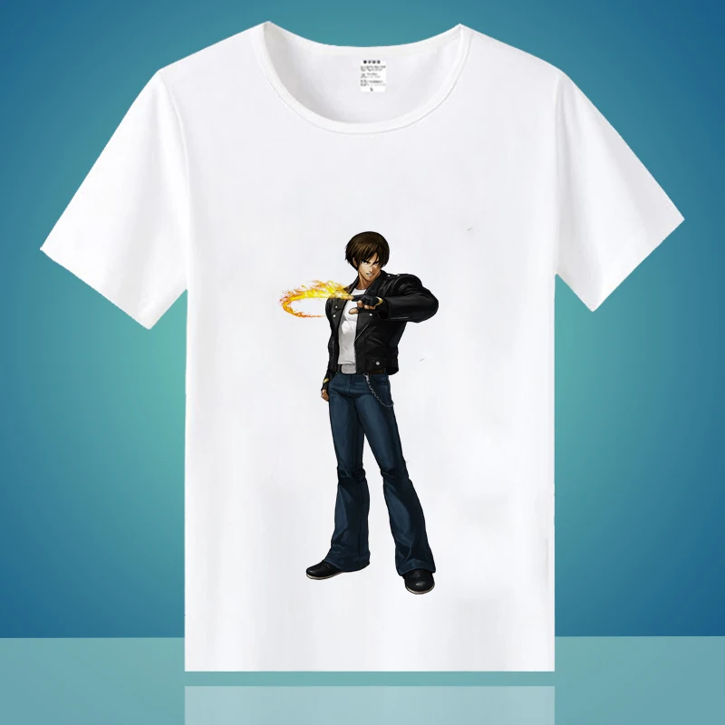 Футболка KOF летняя футболка японского аниме Король бойцов Iori Yagami кё Кусанаги с