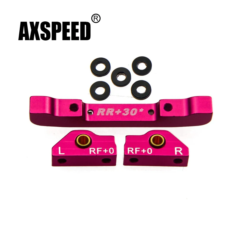 AXSPEED Алюминий задняя Крепление подвески для RC Sakura D4 1/10 задний AWD спортивный