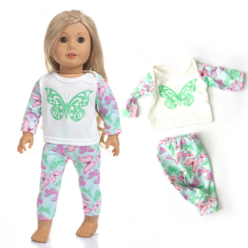 Милая одежда для 18 дюймовой куклы аксессуары моего маленького ребенка подходят