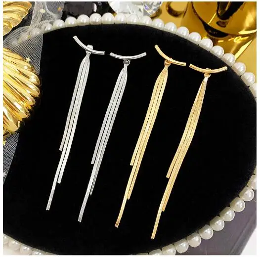 

S925 silver needle metal Earrings earrings for wome