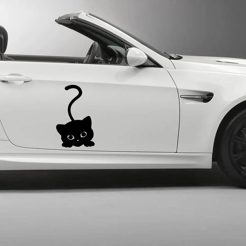 

Fun Cartoon cat Car Sticker Art Car Decals New Design Pattern