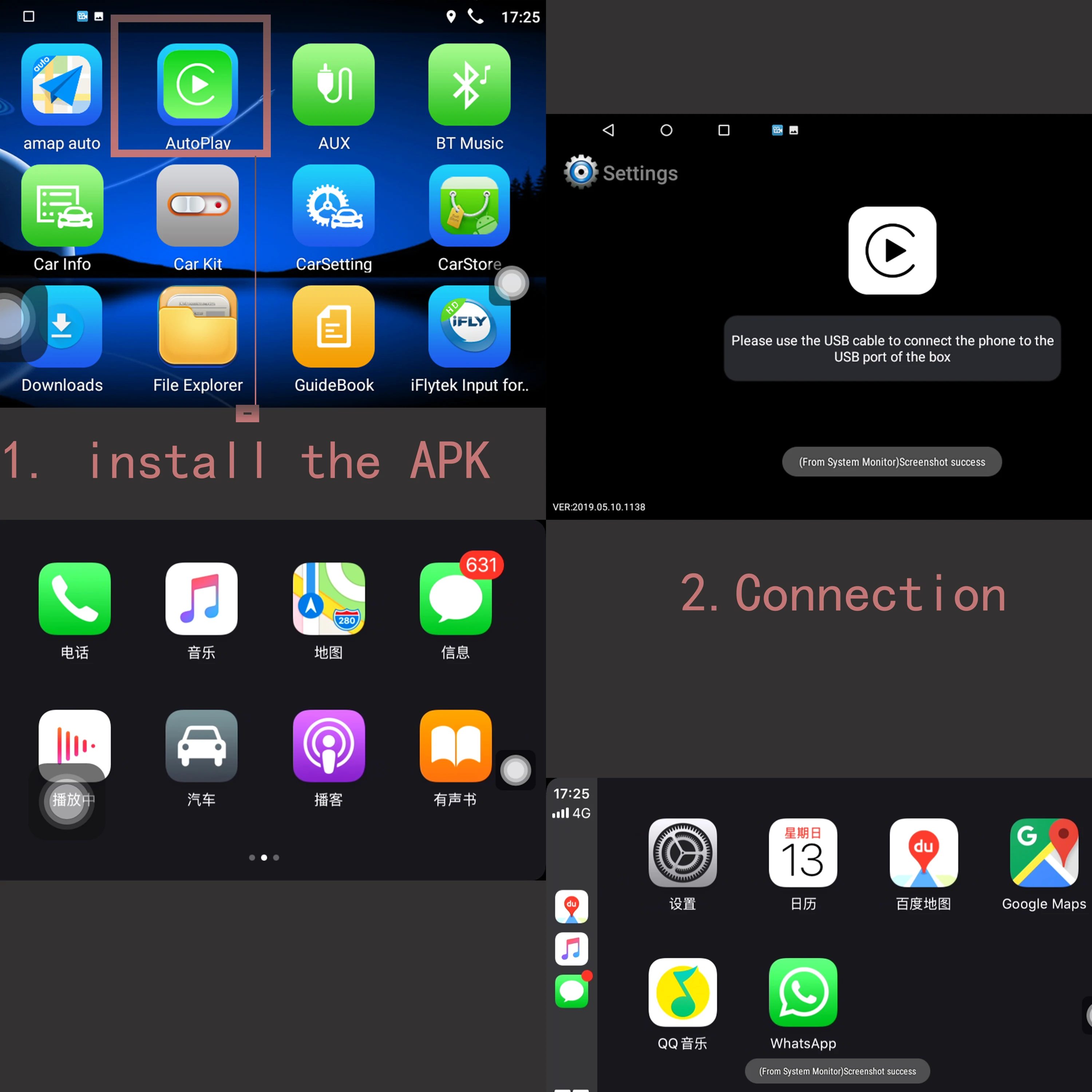 

USB Smart Link Apple Carplay Dongle Android