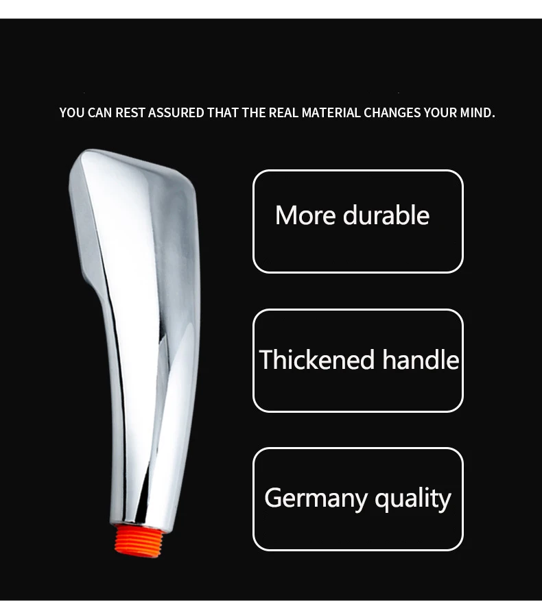 Высокого давления душевая головка с фильтр для водопада ванной комнаты