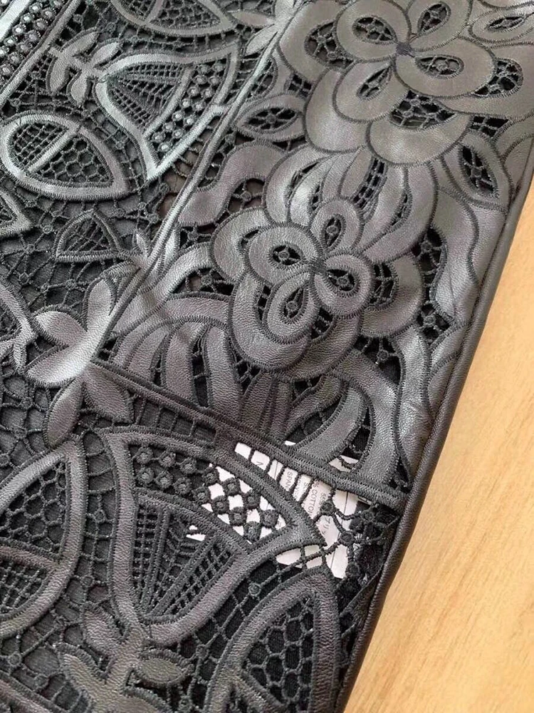 2019 осеннее сексуальное открытое вышивающееся полиуретановое платье с цветочной