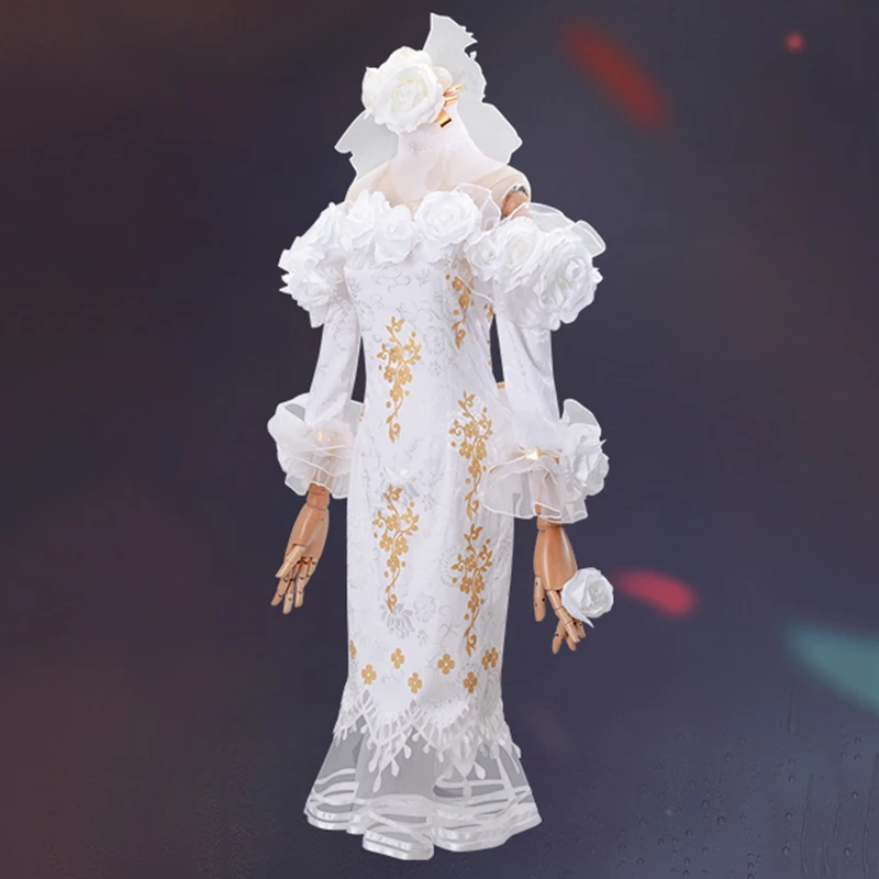 Костюм для косплея персонажа игры вера Наир вечернее свадебное платье Хэллоуина