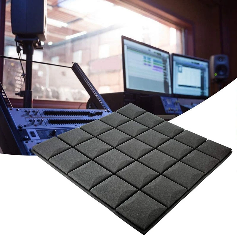 

6 Pcs Sound-Absorbing Cotton Foam Mushroom Shape Soundproofing Foam Acoustic Panels for Recording Studios Control Rooms