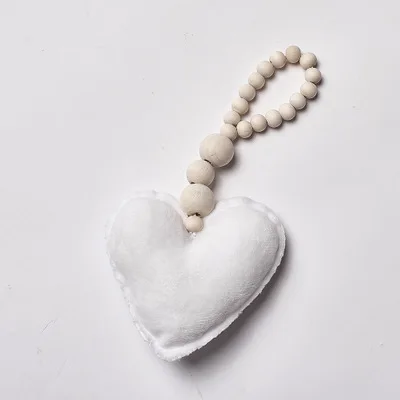 white-heart 2 м ручной работы Макарон цветной шар украшение с шариками детская палатка декор комнаты аксессуар настенный подвесной кулон K0001 - Цвет: white-heart