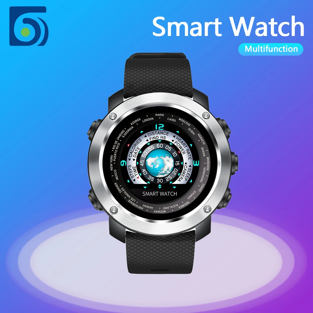 Byscoop Multi-Lingual Smart Watch IP67 Waterproof Heart Rate Sleep Monitor Call Reminder For iOS Android Men Woman Smart Watch