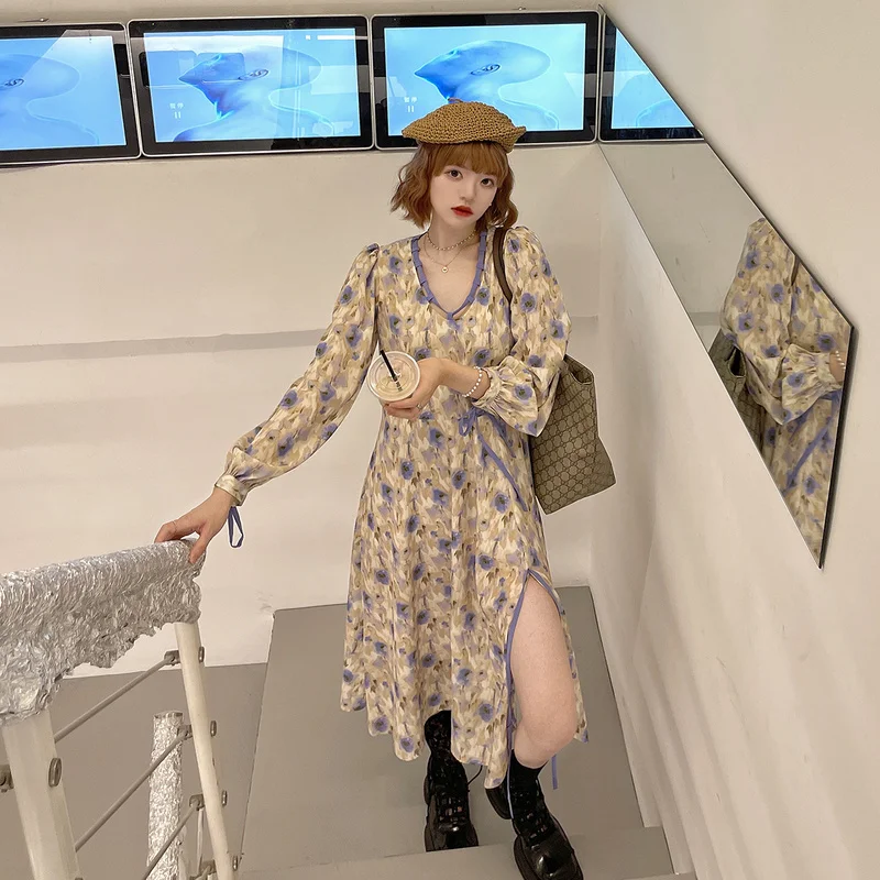 

Реальная фотография во французском стиле дизайн воздушный разрез длина