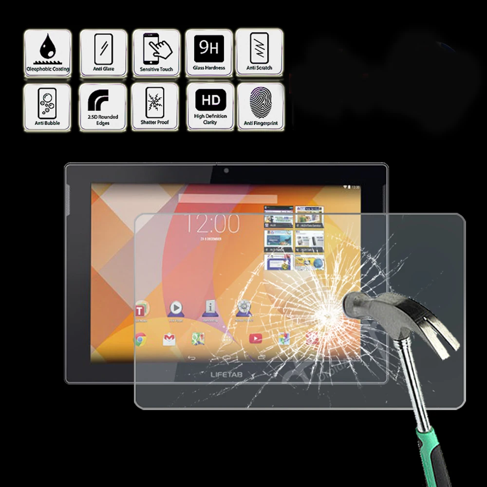 

Для планшета Medion Lifetab S10346 MD98992 10,1 дюйма-закаленное стекло для защиты экрана, защитная пленка для экрана, защитная крышка