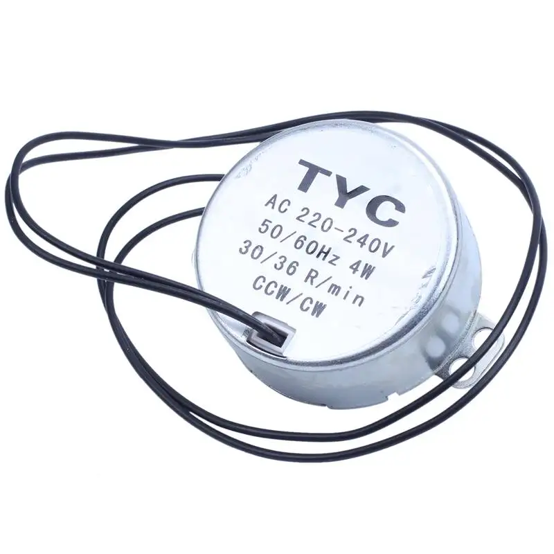 AC 220/240V 30 оборотов в минуту 4 Вт CCW/CW двухстороннее радио управляемый с синхронным